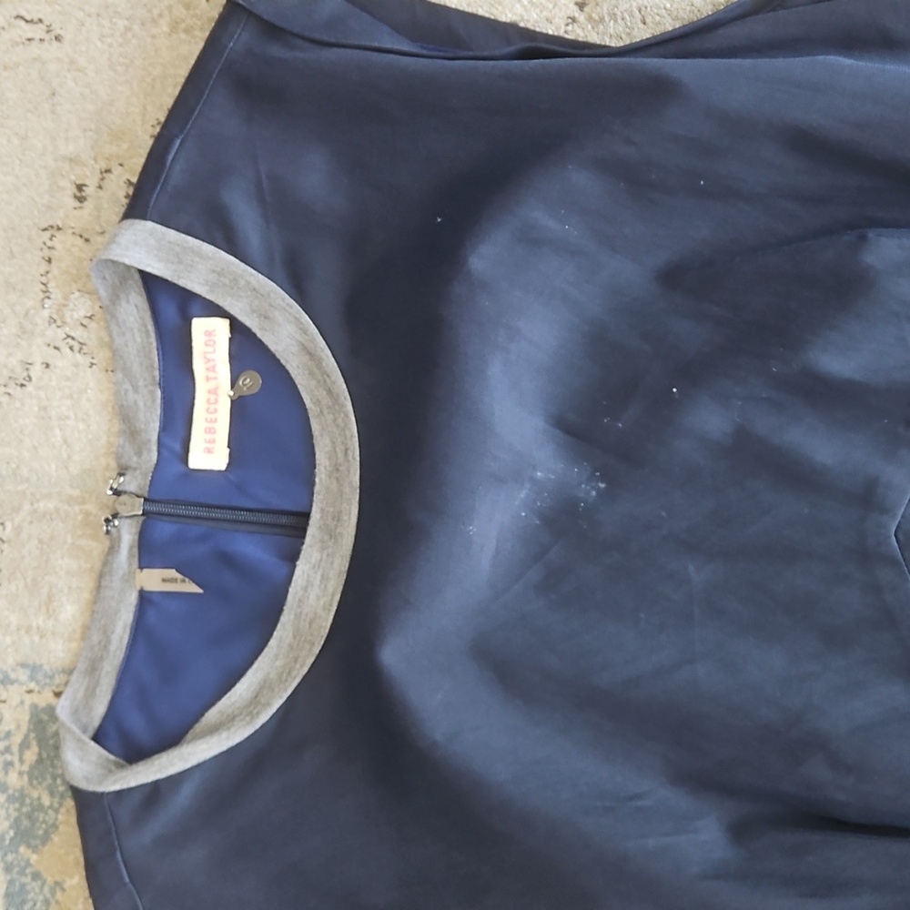 Rebecca Taylor Midnight Blue Dress - Picture 4 of 7
